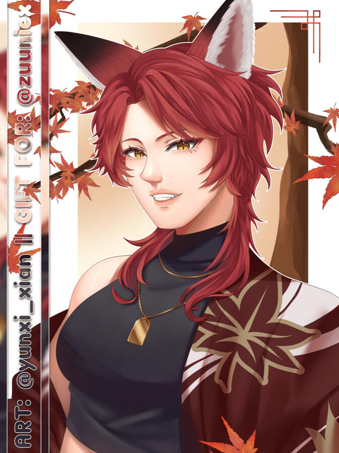 Character Art (Gift for @zuuniex)