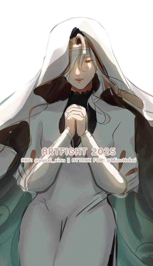 Character Art (Art Fight 2025 for @MiaoNekoi)