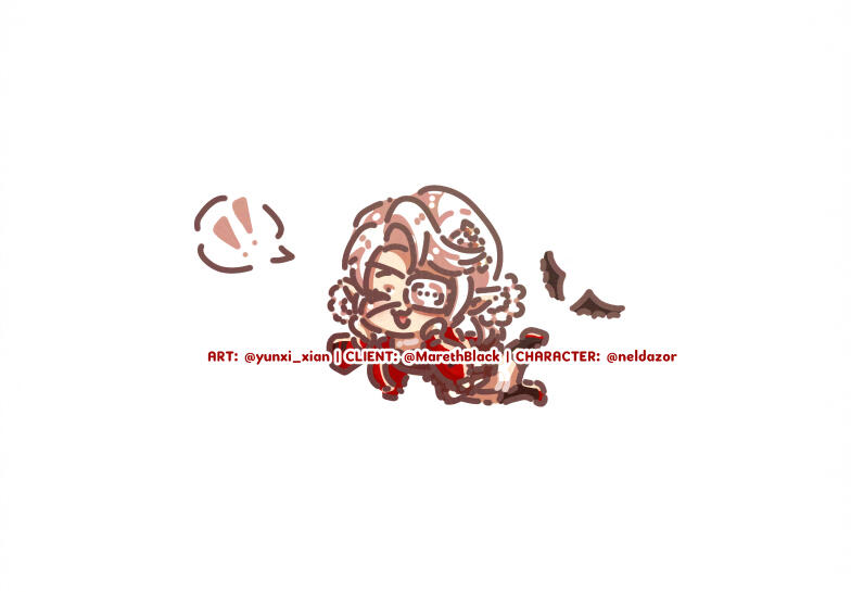Chibi Doodle (@MarethBlack for @neldazor)