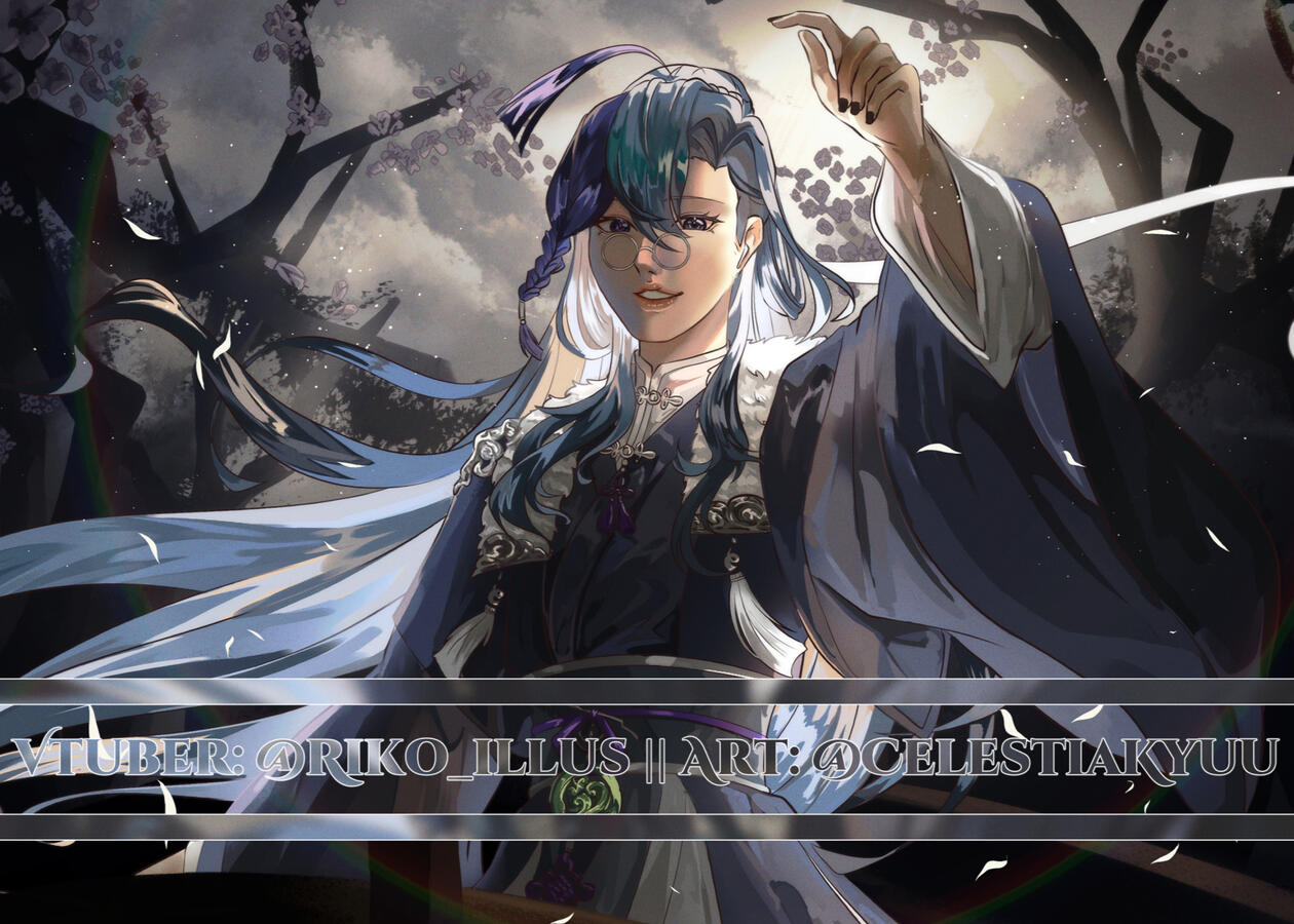 Character Background Illustration (Gift for @Riko_Illus)