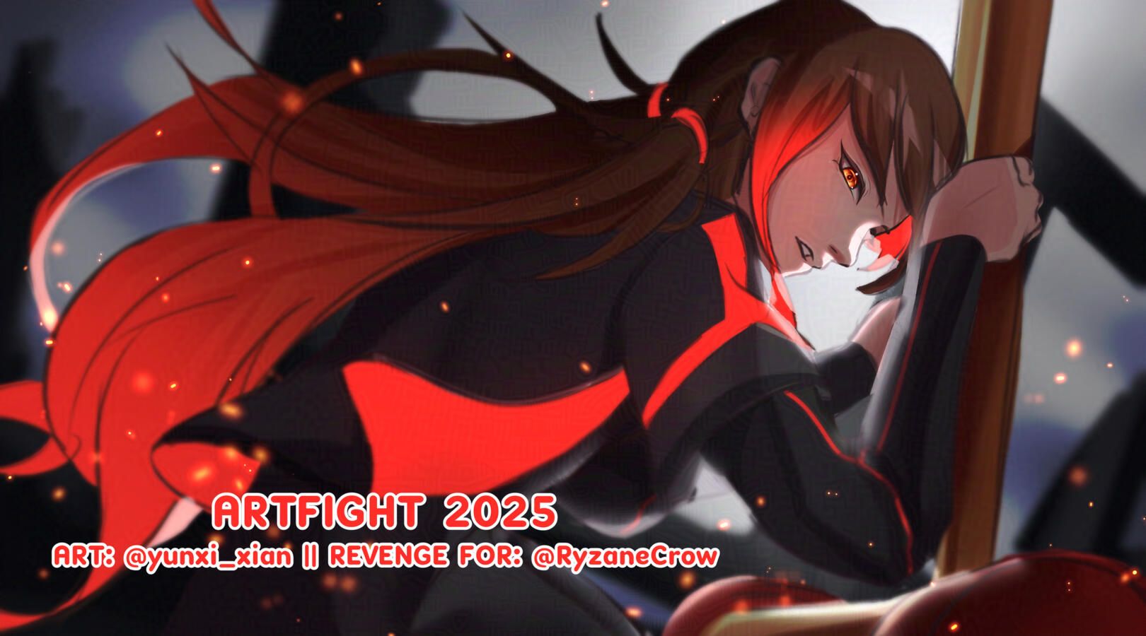 Character Art (Art Fight 2025 for @RyzaneCrow)